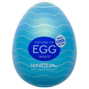 TENGA Egg Wavy Cool Edition Onani Håndjob til Mænd