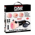 Pump Worx Travel Trio Pump Set – Penispumpe Rejsesæt