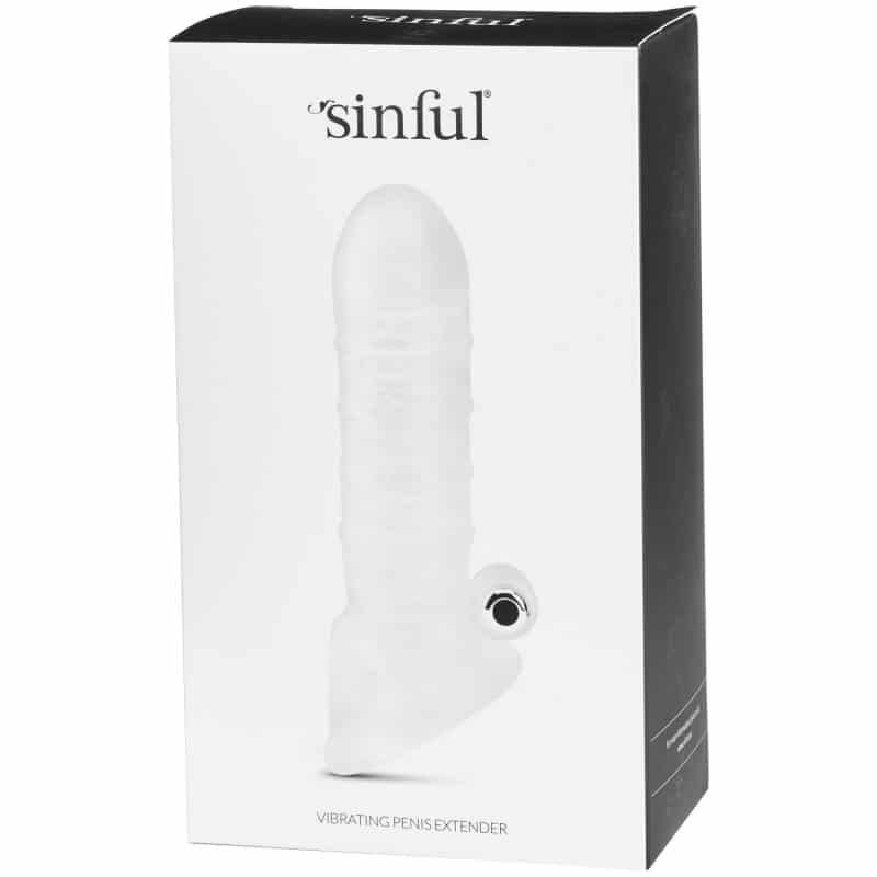 Sinful Vibrerende Penis Extender Sleeve