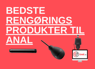 Bedste anal rengørings produkter