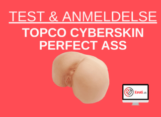 anmeldelse af topco cyberskin perfect ass vibrator røv