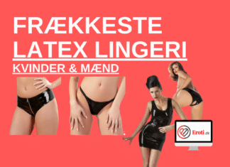 Frækkeste latex lingeri til kvinder og mænd