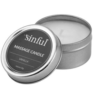 sinful massage candle
