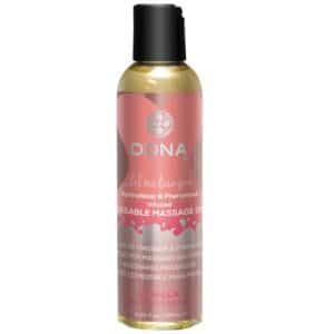 dona kissable massageolie med smag 125 ml vanilla