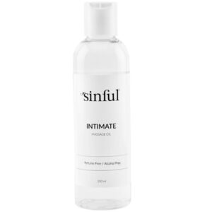 sinful intim massage olie