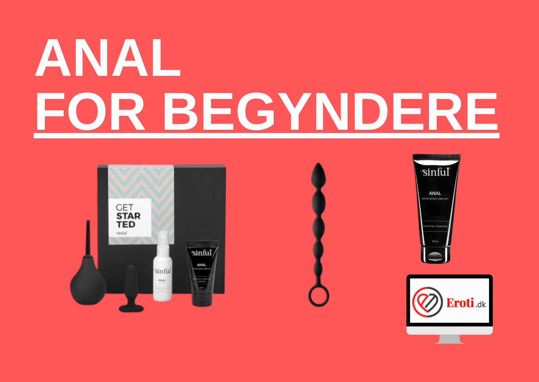 Analsex for begyndere → Her er de 12 bedste råd I Komplet guide!