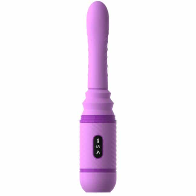 lilla pulserende dildo