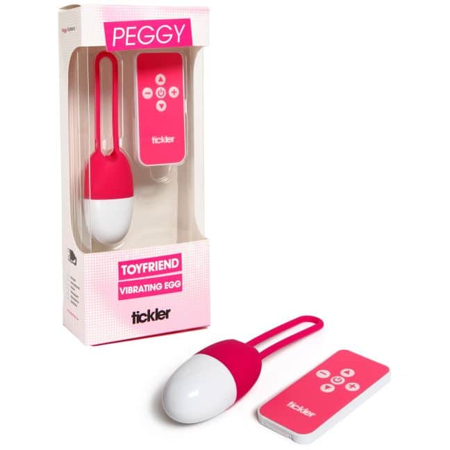 Tickler Peggy Fjernbetjent Vibrator Æg