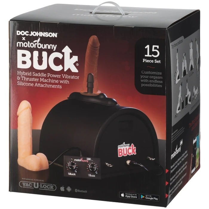 Doc Johnson x MotorBunny Buck Sex Maskine med Vac-U-Lock