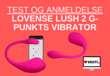 Lovense Lush 2 App-Styret G-Punkts Vibrator