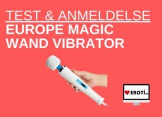 Anmeldelse: Europe Magic Wand Vibrator