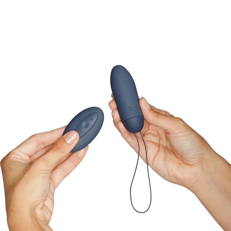 Amaysin Ribbed Love Vibrator Æg Opladelig og Fjernbetjent