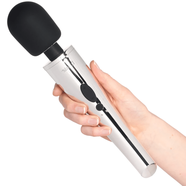Sinful Luxy Sølv Ekstra Kraftfuld Magic Wand Vibrator