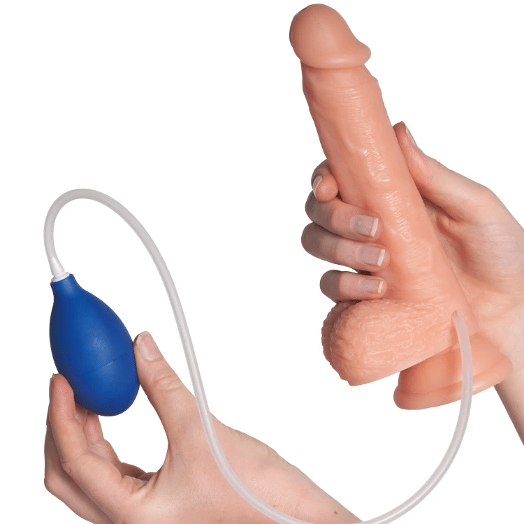 Willie City Klassisk Realistisk Sprøjte Dildo 21 cm