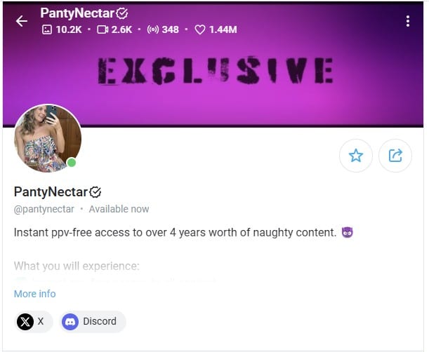 Panty Nectar