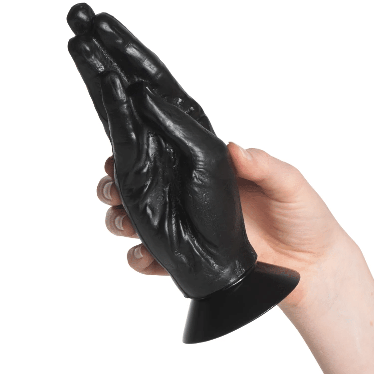 Mister B All Black Otto Fisting Dildo med Sugekop 20 cm