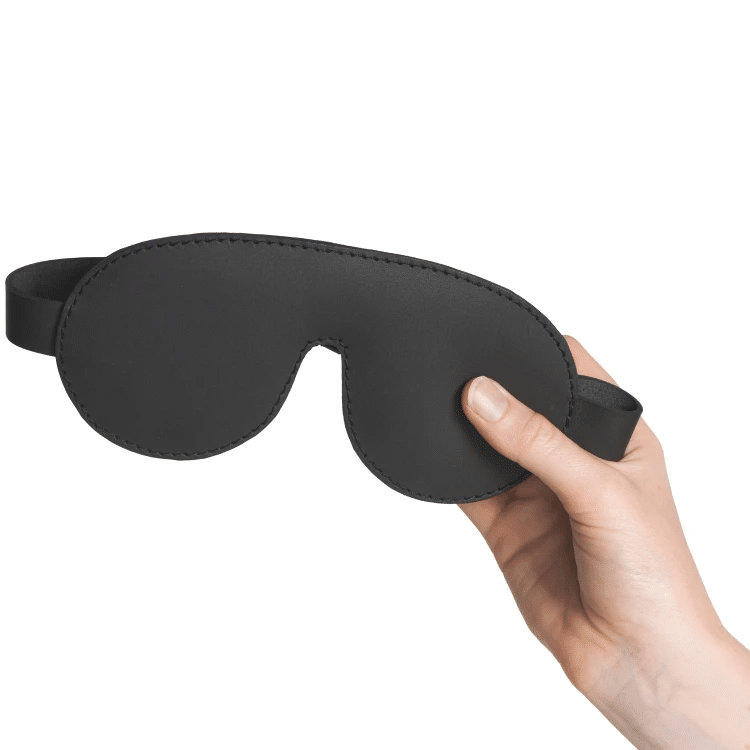 obaie Ægte Læder Premium Blindfold